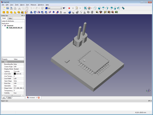 freecad edit stl